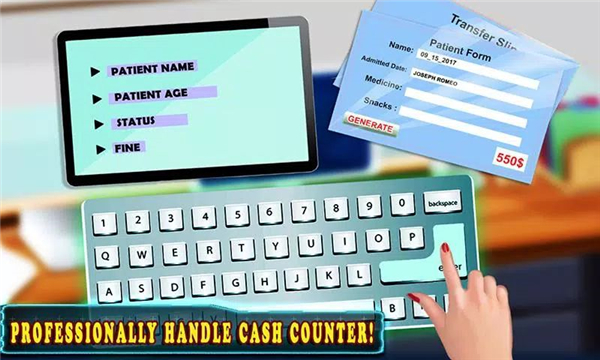 Hospital Cash Register Cashier screenshot4