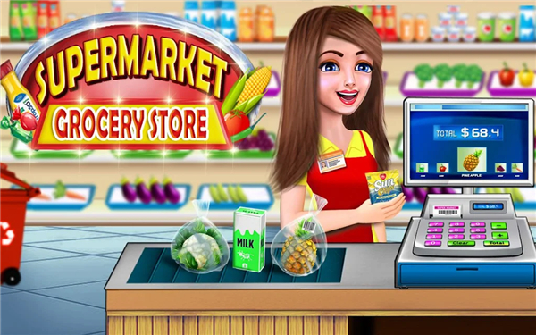 Supermarket Cash Register Sim screenshot2