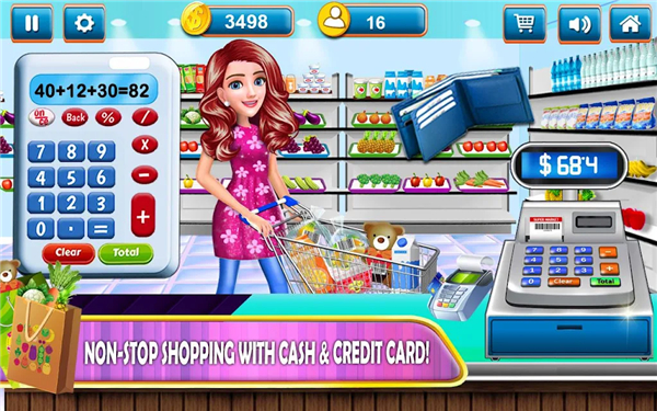 Supermarket Cash Register Sim screenshot1