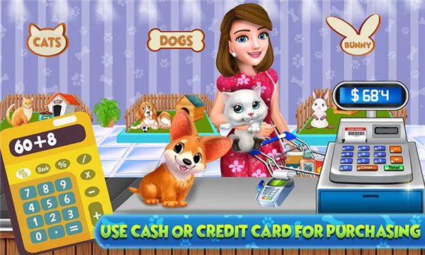 My Little Pet Shop Cash Register Cashier Games screenshot2