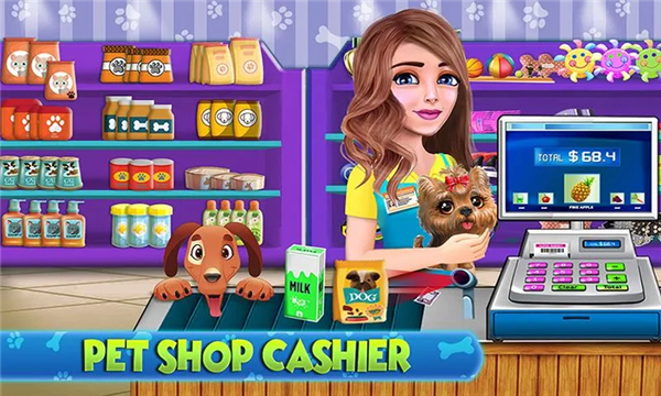 My Little Pet Shop Cash Register Cashier Games screenshot1
