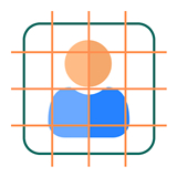 Drawing grid for the artist