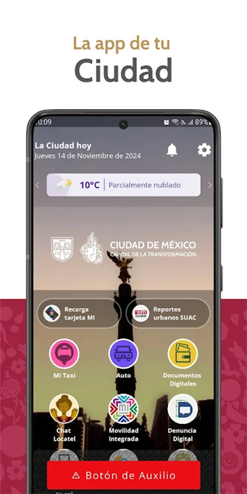 App CDMX screenshot1