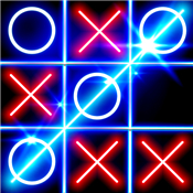 Tic Tac Toe Glow: 2 Player XO