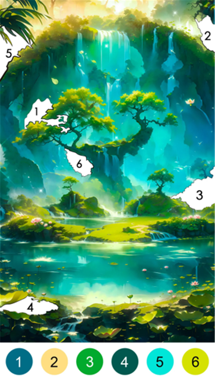 Fantasy Color-Paint By Number screenshot4