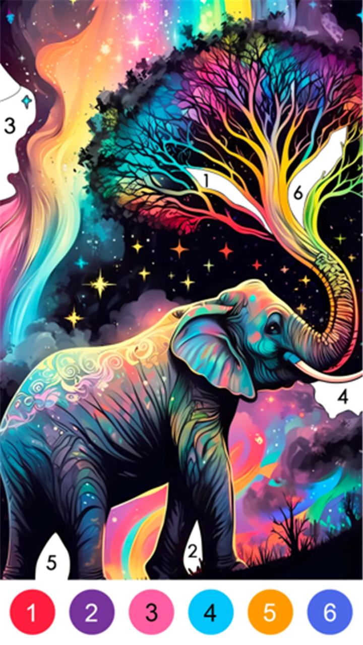 Fantasy Color-Paint By Number screenshot6