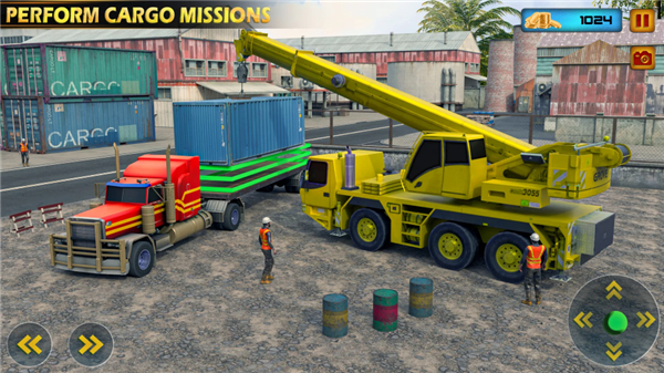 Crane Driving Simulator Game screenshot1