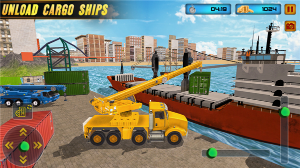 Crane Driving Simulator Game screenshot5