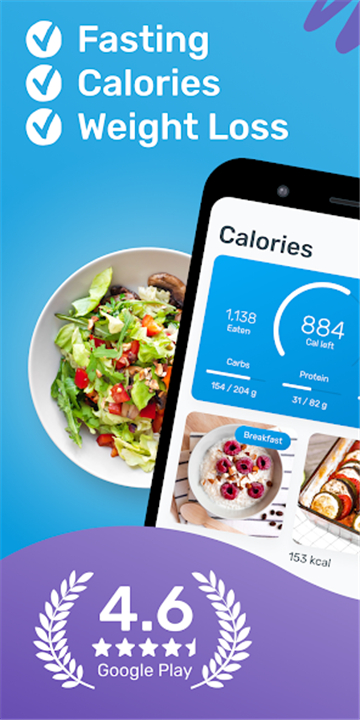 YAZIO Food & Calorie Counter screenshot1
