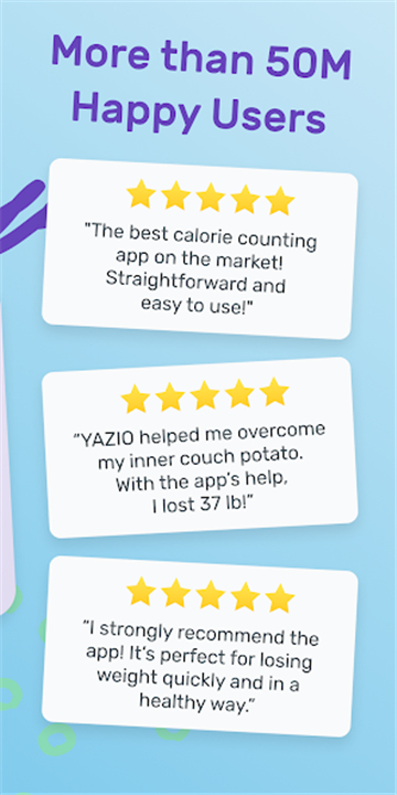 YAZIO Food & Calorie Counter screenshot8