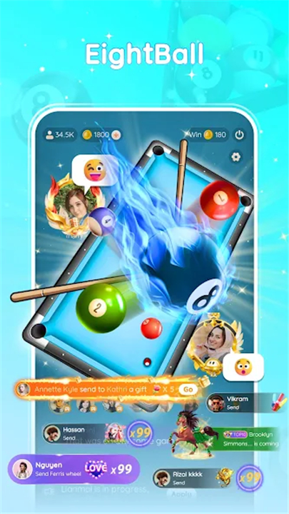 Saya - Likee Games&Party screenshot4