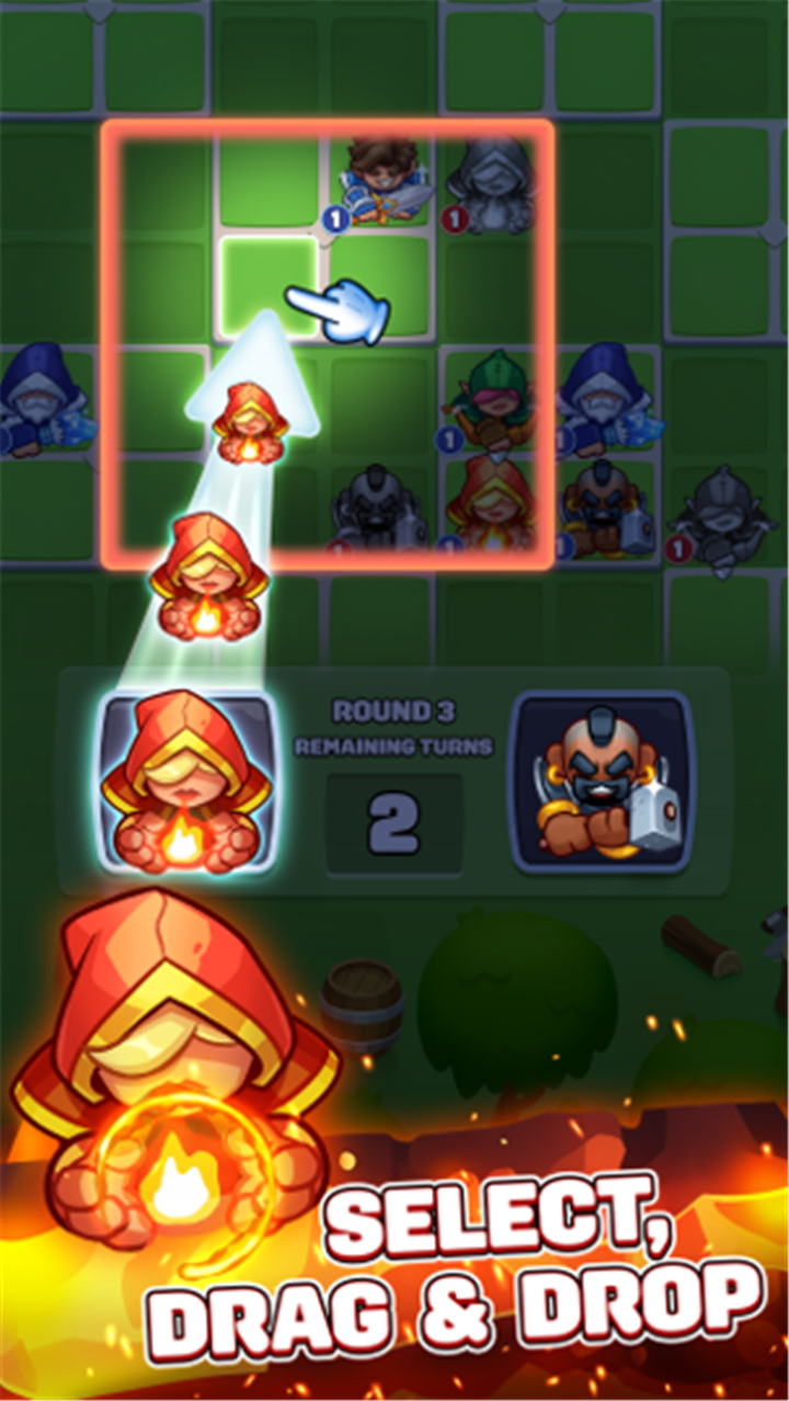 Hero Tactics: PVP Wars screenshot1
