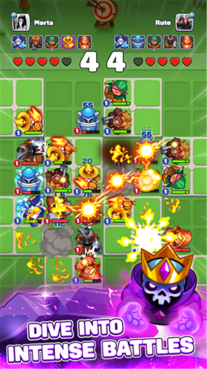 Hero Tactics: PVP Wars screenshot2