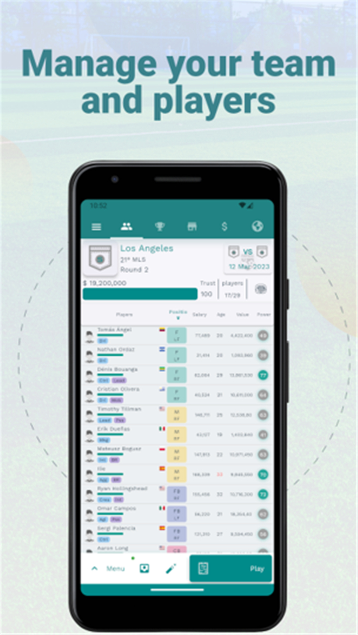 Superkickoff - Soccer manager screenshot3
