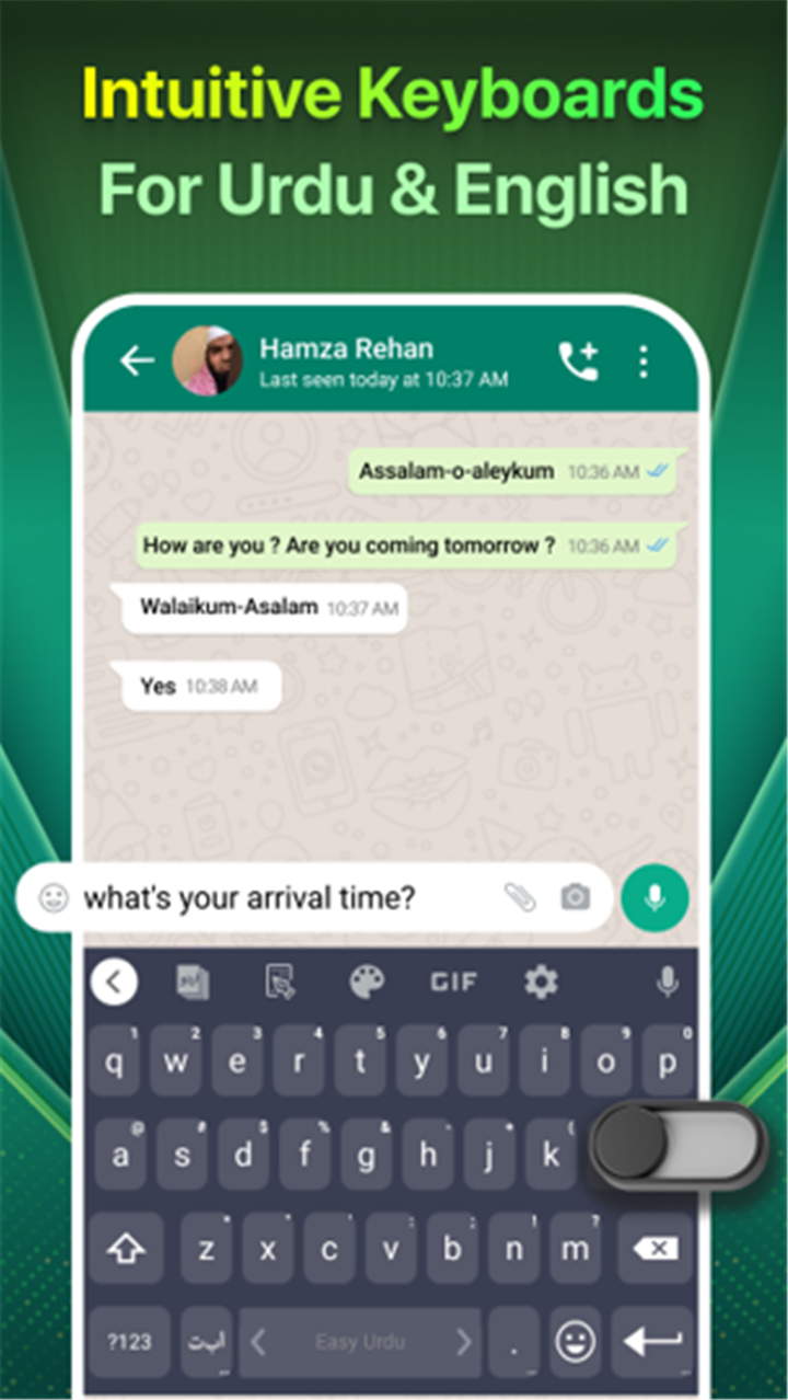 Easy Urdu Keyboard اردو Editor screenshot7