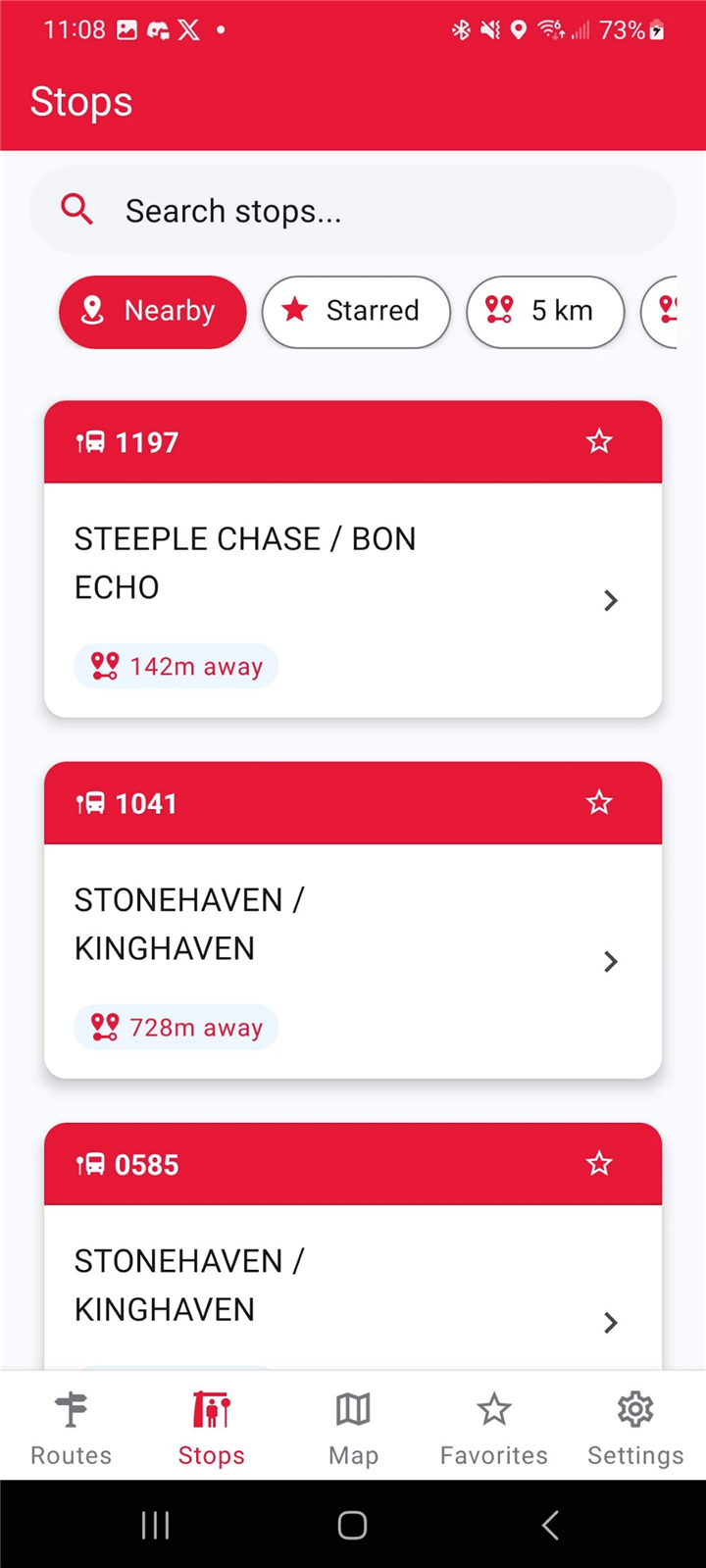 Ottawa Transit: Real-Time GPS screenshot2