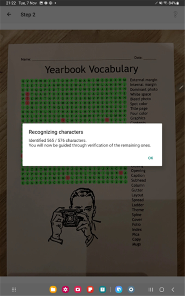 Word Search Scanner and Solver screenshot3