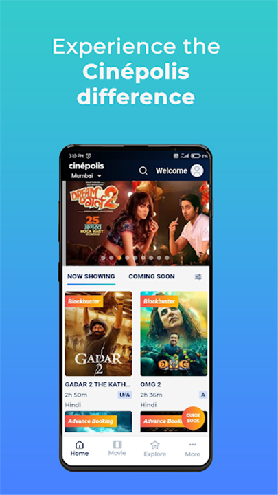 Cinépolis India screenshot1