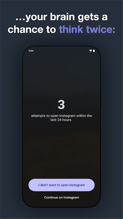 one sec | app blocker, focus screenshot1
