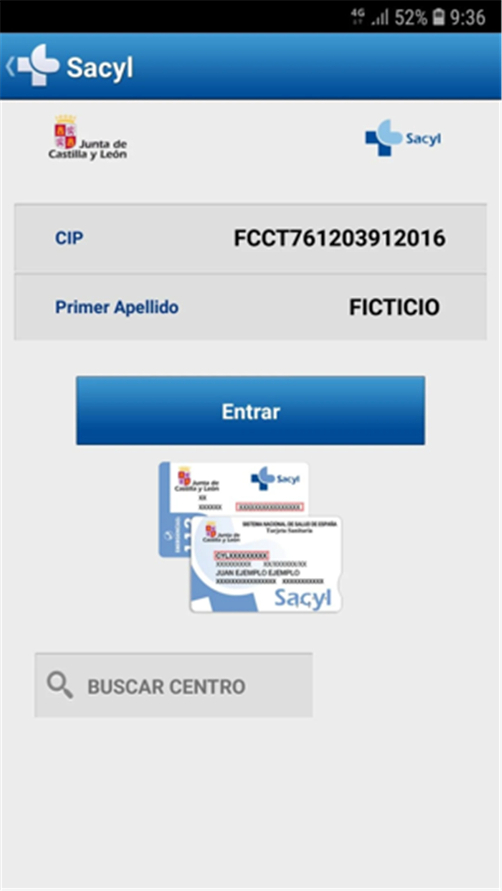 SACYL CONECTA screenshot1