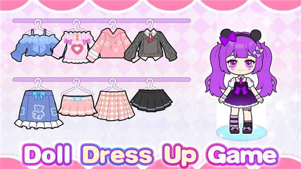 Doll Makeup: Dress up for kids screenshot1