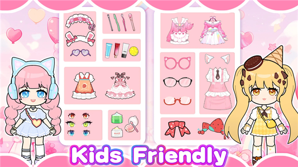 Doll Makeup: Dress up for kids screenshot3