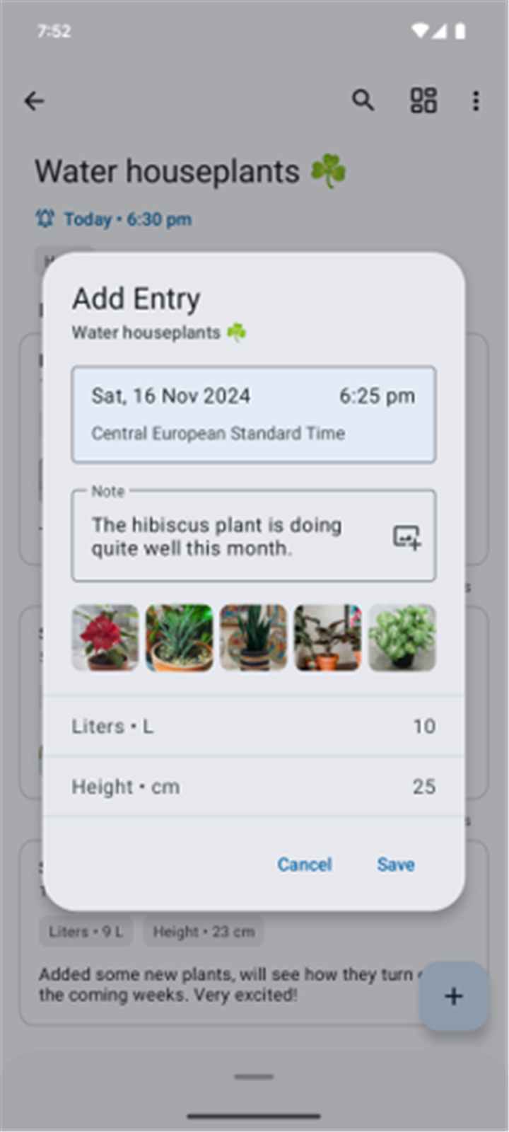 TimeJot - Event timeline log screenshot4