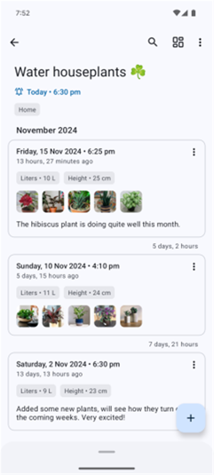 TimeJot - Event timeline log screenshot3