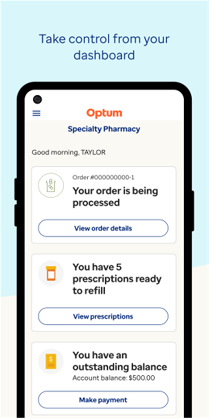 Optum Specialty Pharmacy screenshot2
