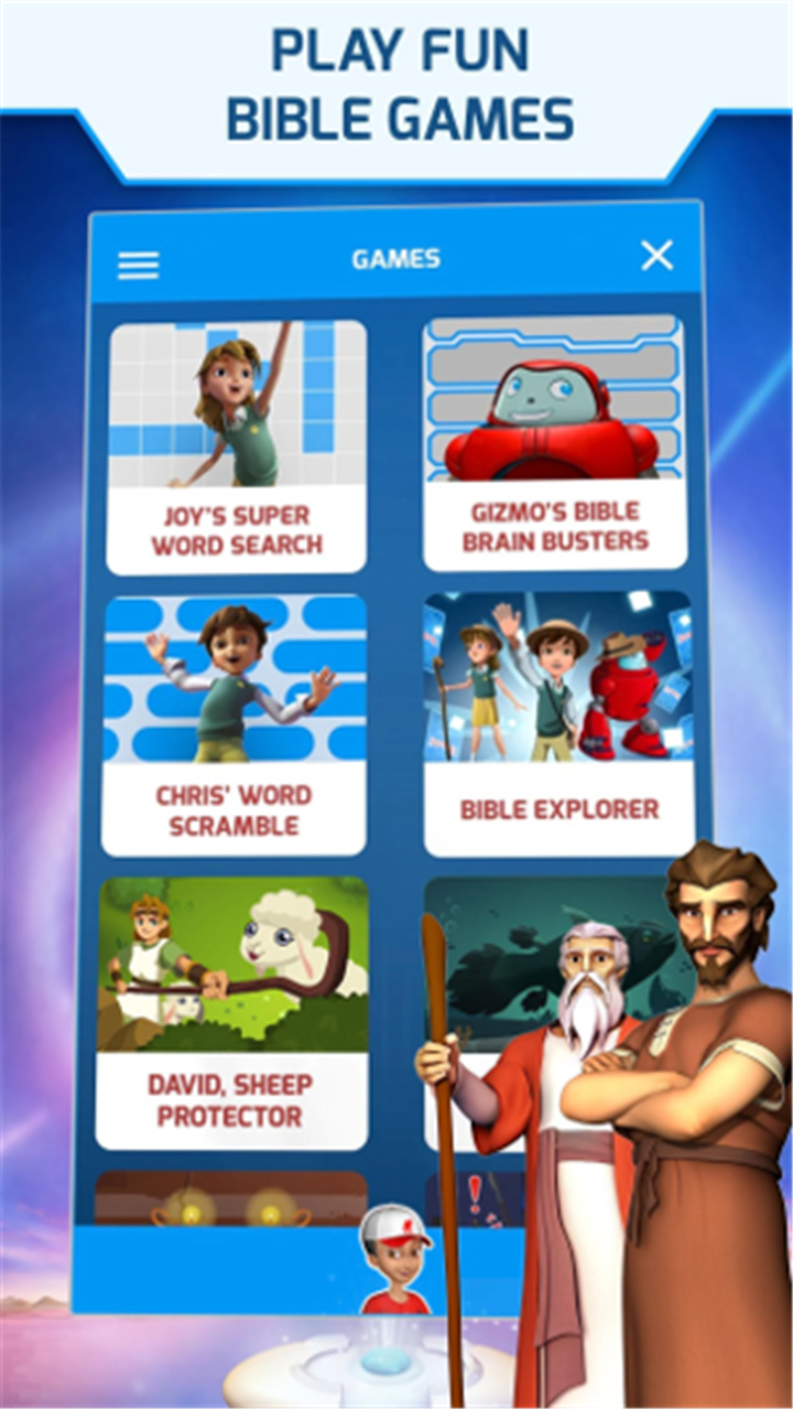 Superbook Kids Bible App screenshot1