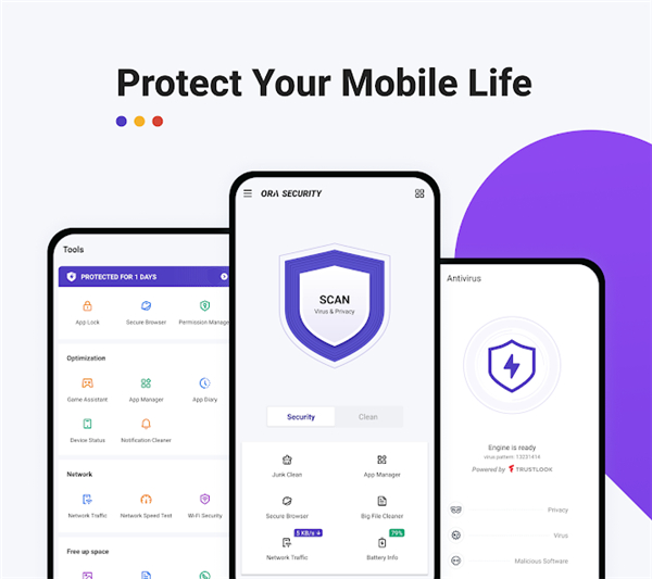Ora Security: clean, antivirus screenshot7