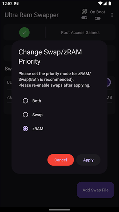 Ultra Ram Swapper screenshot7