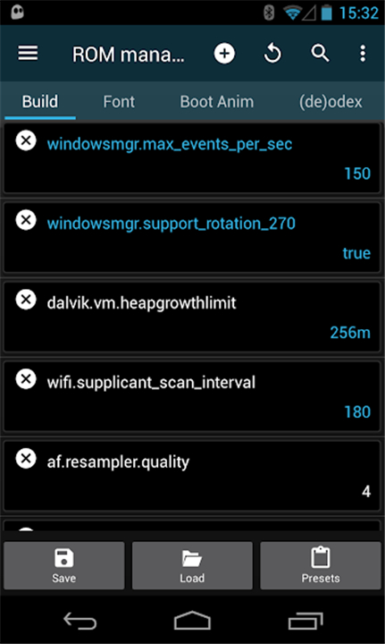 3C ROM Manager (root) screenshot2