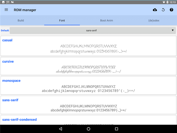 3C ROM Manager (root) screenshot8