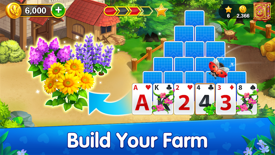 Solitaire Tripeaks : Blooming screenshot5