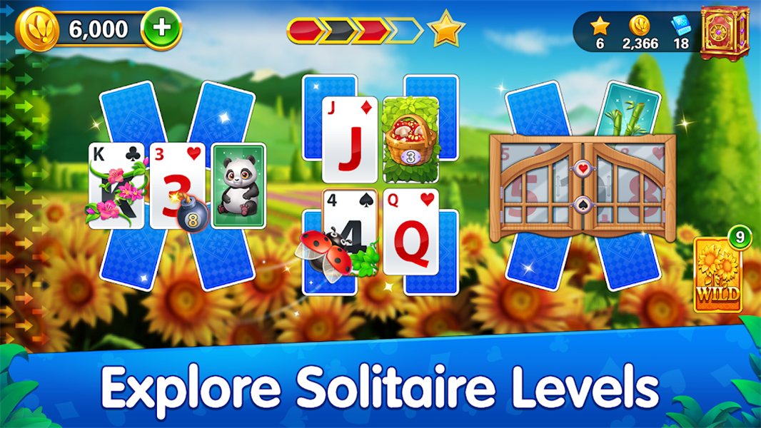 Solitaire Tripeaks : Blooming screenshot7
