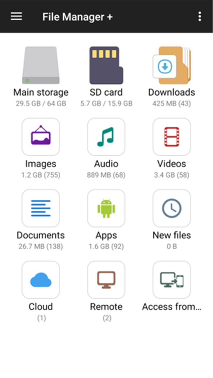 File Manager+ screenshot1