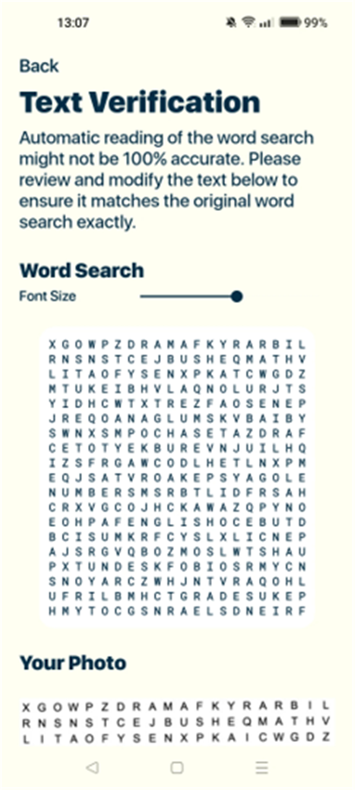 Solve Word Search With Photo screenshot4