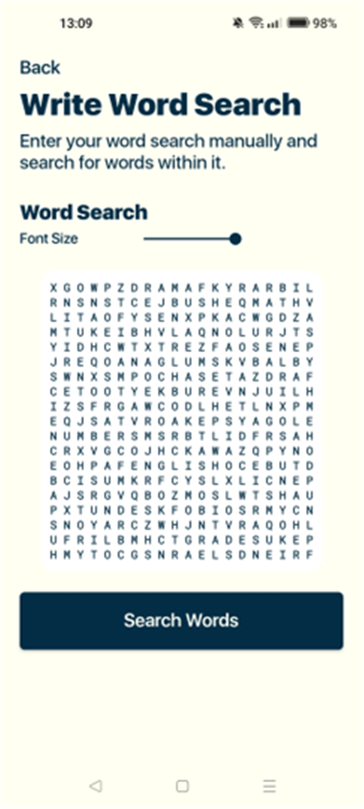 Solve Word Search With Photo screenshot6