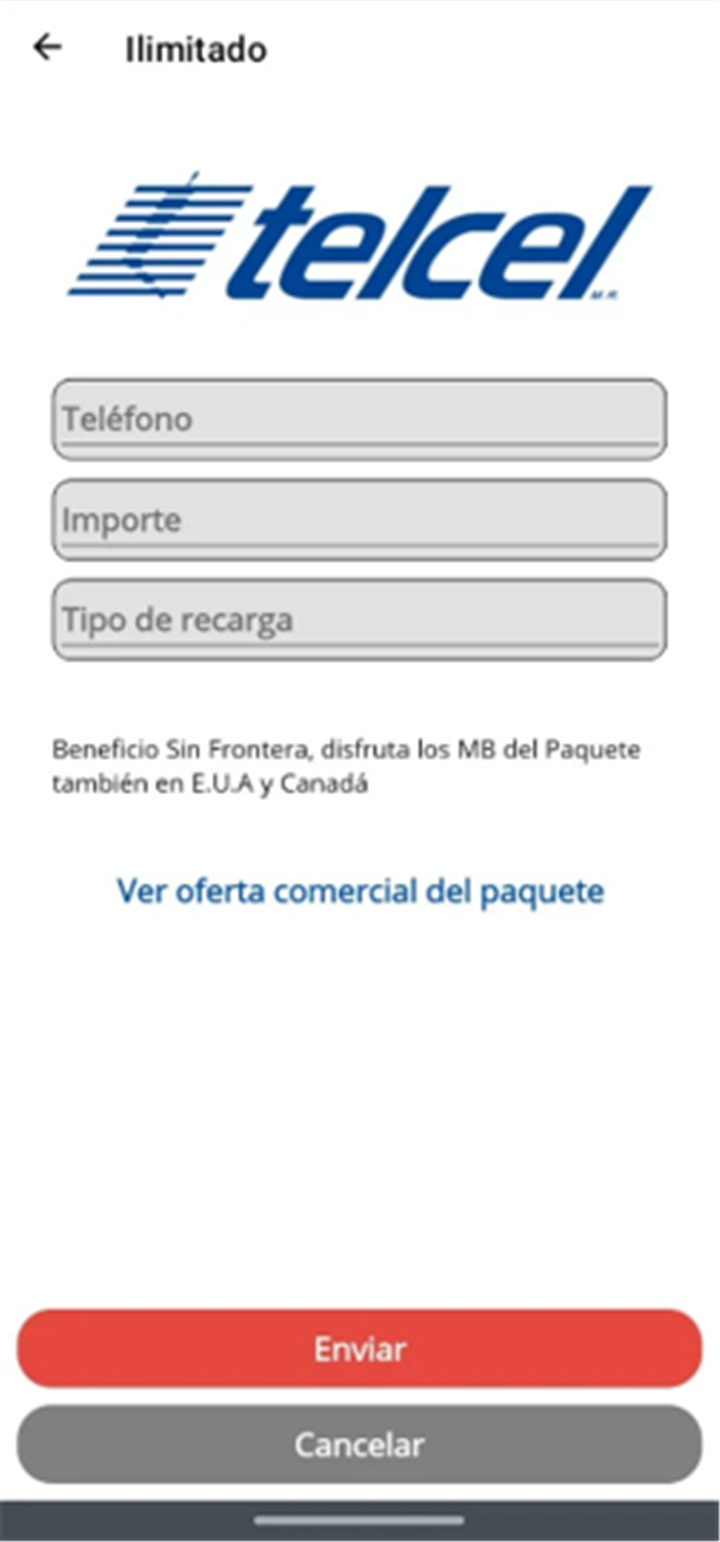 Recargas y Pago Servicios HIT screenshot7