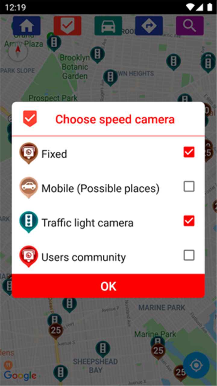 Speed Cameras Radar screenshot3