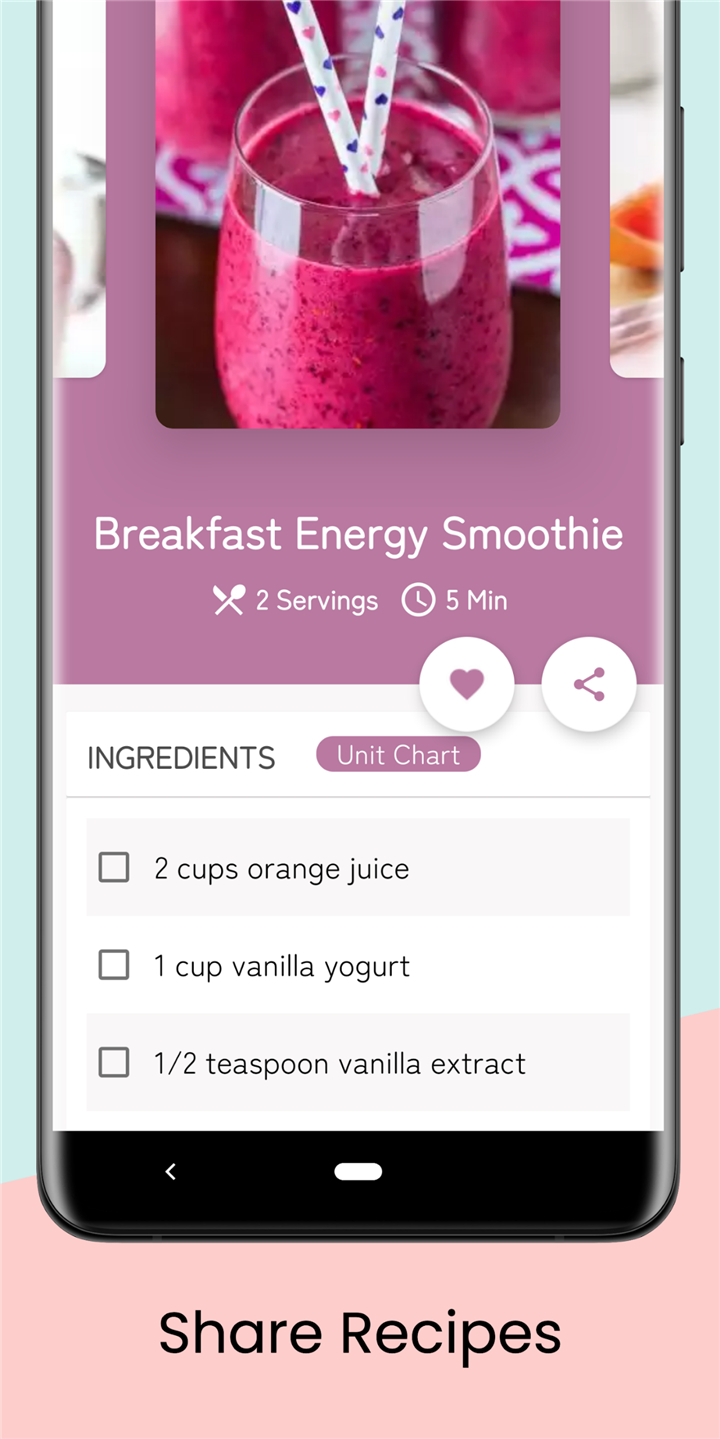 500+ Healthy Smoothie Recipes screenshot4