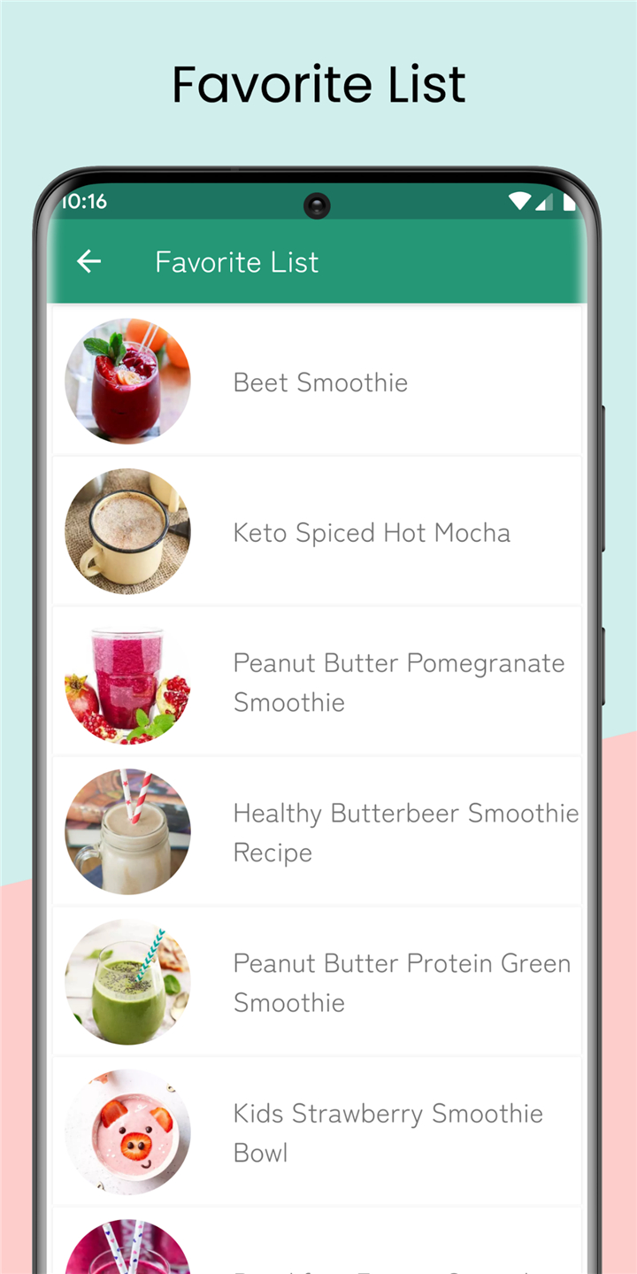 500+ Healthy Smoothie Recipes screenshot5