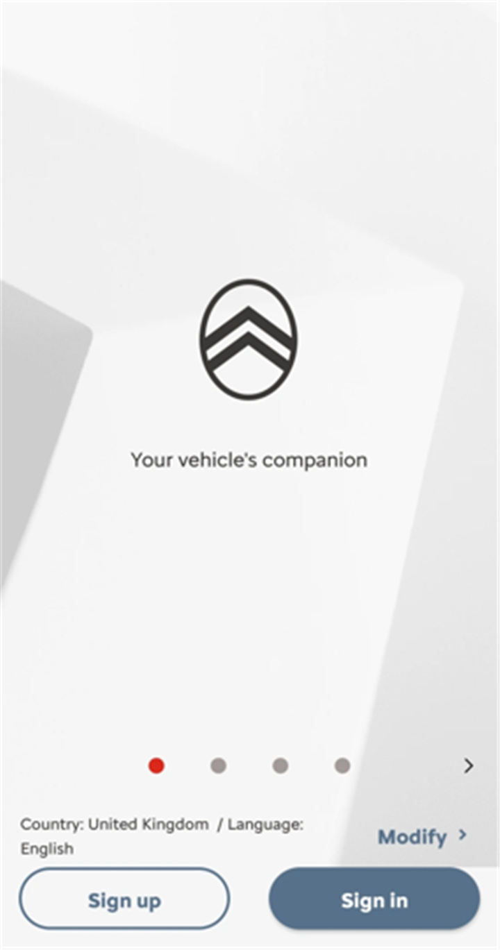 MyCitroën screenshot1