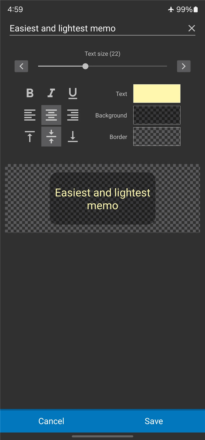 Wongi Memo Widget screenshot4