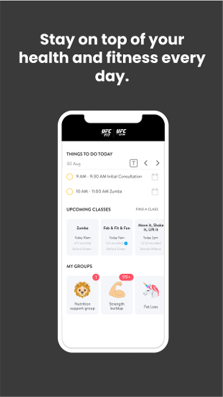 UFC GYM+ screenshot2