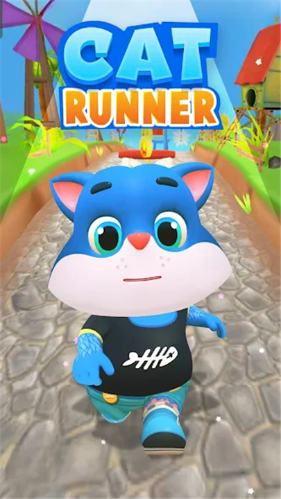Cat Run - Endless Running screenshot1