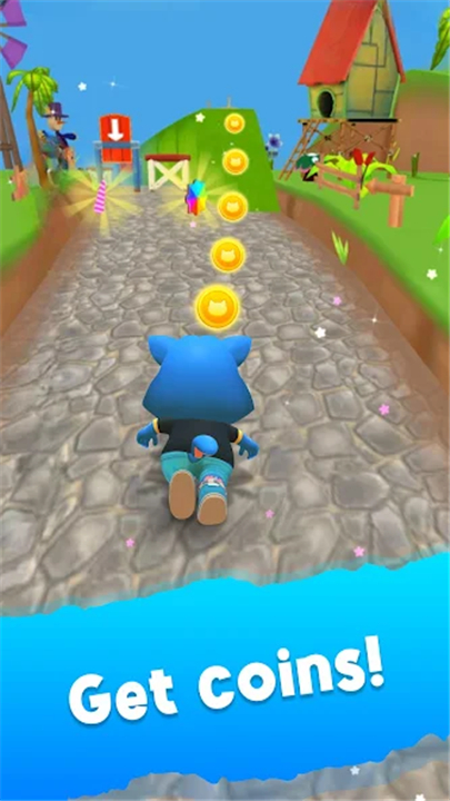 Cat Run - Endless Running screenshot3