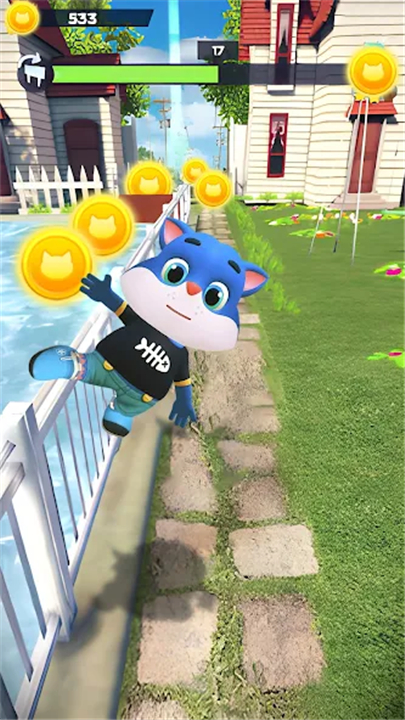 Cat Run - Endless Running screenshot8
