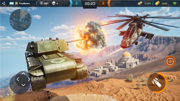 Massive Warfare: Tanks PvP War screenshot4
